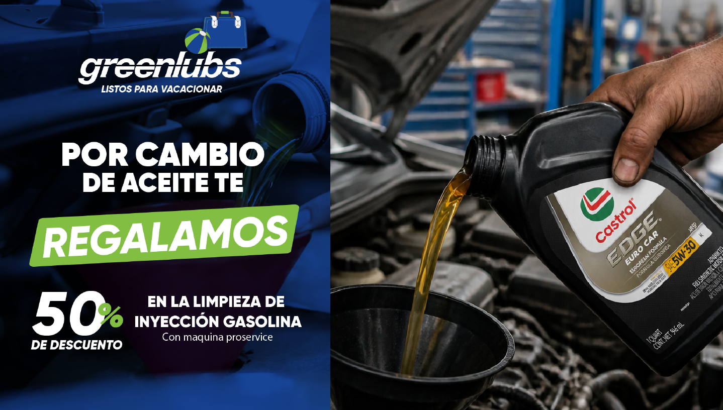 50% descuento en limpieza de inyección (Gasolina) por cambio de aceite imagen